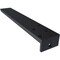Ekena Millwork Hidden Floating Steel Heavy Duty Bracket w/ Flange, Powder Coated Black 2 1/2"W x 16"D x 1 1/2"H BKTM02X16X01HFPBL - alternate 5